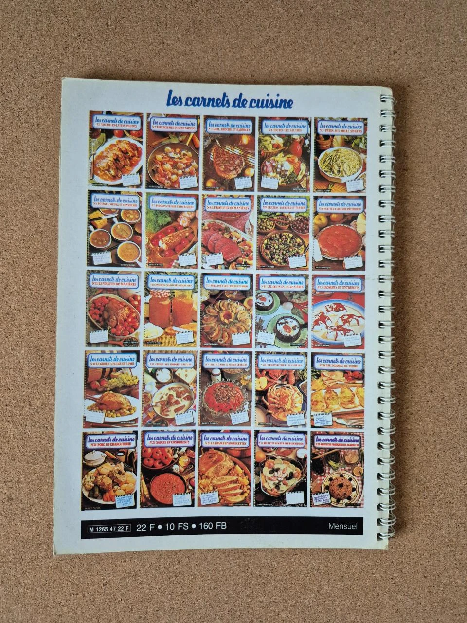 The N°47 Cooking Notebooks from 1982 – photo 2